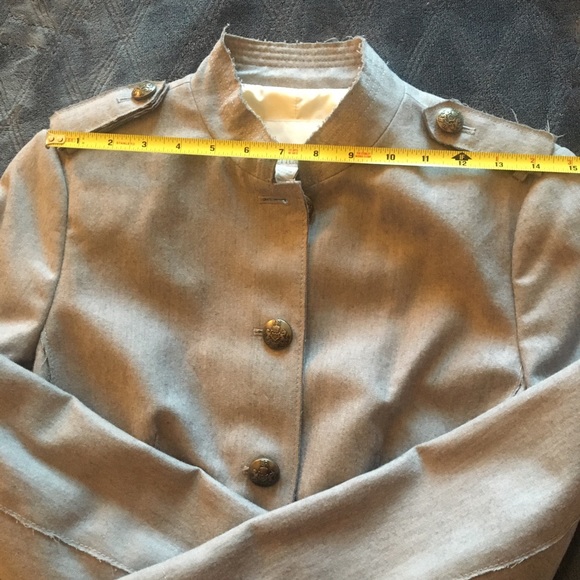 Banana Republic Heritage Military Blazer Sz 6 - Picture 7 of 9